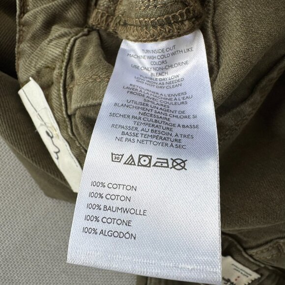 NWT Free People Palmer Cuffed Jeans Mid Rise Washed Green 28 - Picture 5 of 11